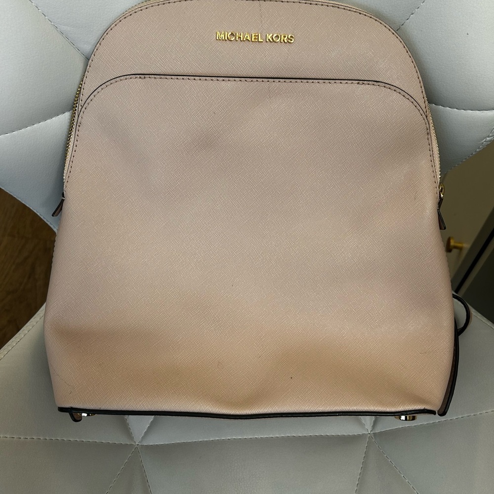 Michael Kors Blush Pink Backpack